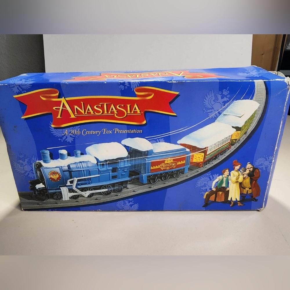 Anastasia Model Train Railroad Box Set (1997) – 20th Century Fox – Vintage
